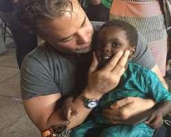 The actor has a heart of gold and he loves every person in this world without considering color, race, and caste.